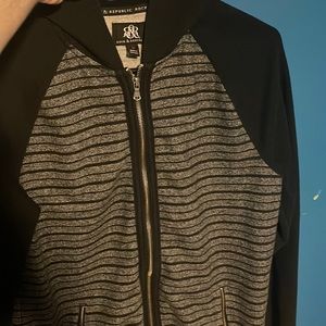 Gray & black Medium jacket